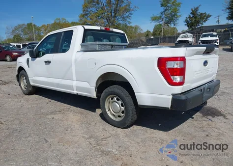2021 Ford F-150 Xl z USA, uszkodzony, nr VIN 1FTEX1CB5MFB63556